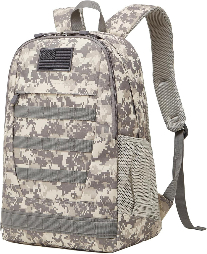 ArcEnCiel 35L Motorcycle Backpack Tactical Military Bag Army Assault Pack Rucksacks with Patch - Rain Cover Included
