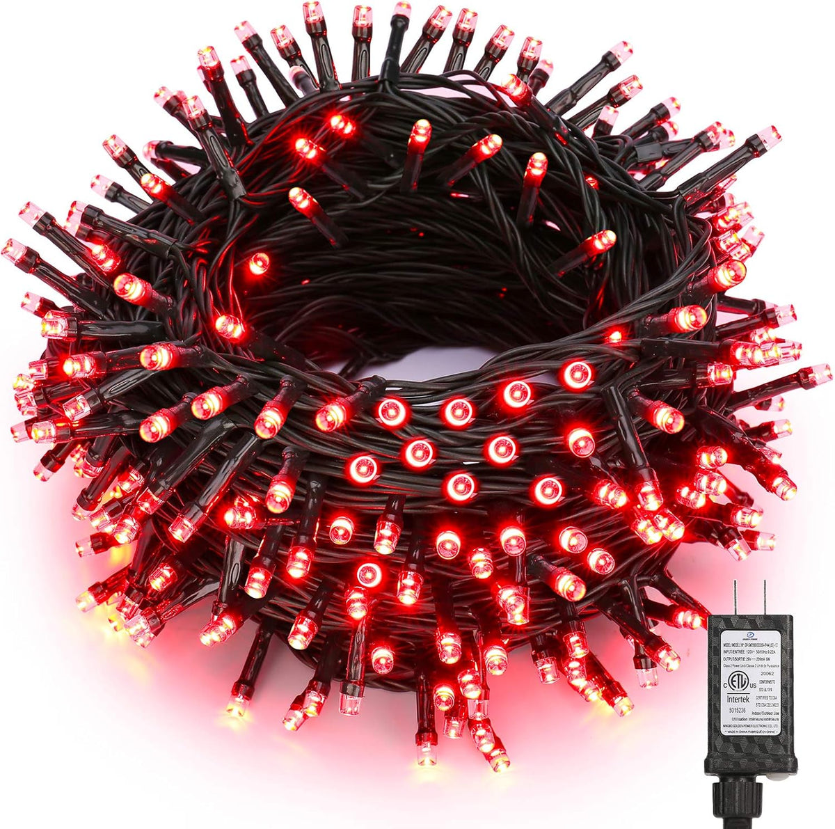 Brizled Purple & Orange Halloween Lights, 95.14ft 240 LED Halloween String Lights Connectable with Timer, 8 Modes Outdoor Orange Light, Plugin Mini Light Waterproof for Outside Spooky Decoration