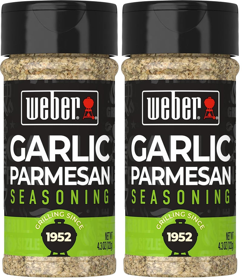 Weber Garlic Parmesan Seasoning, 4.3 oz