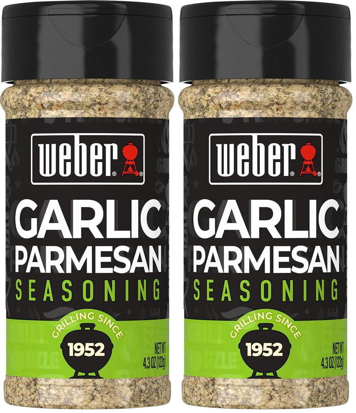 Weber Garlic Parmesan Seasoning, 4.3 oz