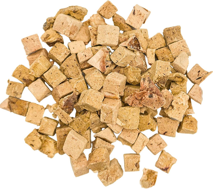 Hotspot Pets Freeze Dried Chicken Treats for Cats & Dogs -1LB Big Bag- Made in USA - Single Ingredient - Resealable Bag, All Natural Grain-Free Chicken Breast- Perfect for Training, Topper or Snack