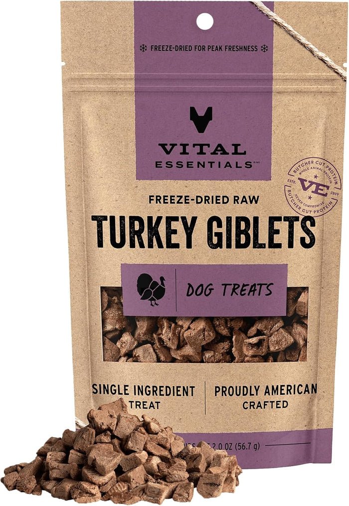 Vital Essentials Single Ingredient Minnows Dog Treats, 1 oz | Freeze-Dried Raw | Premium Quality High Protein Training Treats | Grain Free, Gluten Free, Filler Free