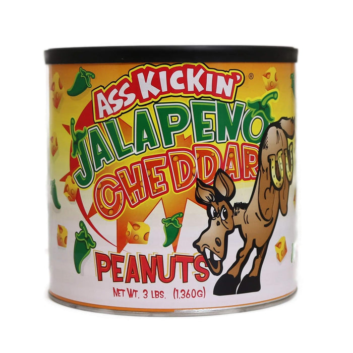 ASS KICKIN’ Spicy Peanuts - Hot Peanuts Spicy - 12oz - Nuts Flavoured with Pickle - Ultimate Gourmet Gift - Try if you dare!
