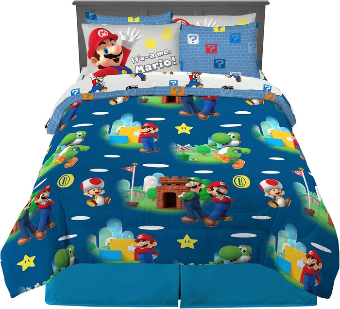 Paw Patrol Kids Bedding Super Soft Comforter and Sheet Set with Sham, 5 Piece Twin Size, (100% Officially Licensed Nickelodeon Product) By Franco
