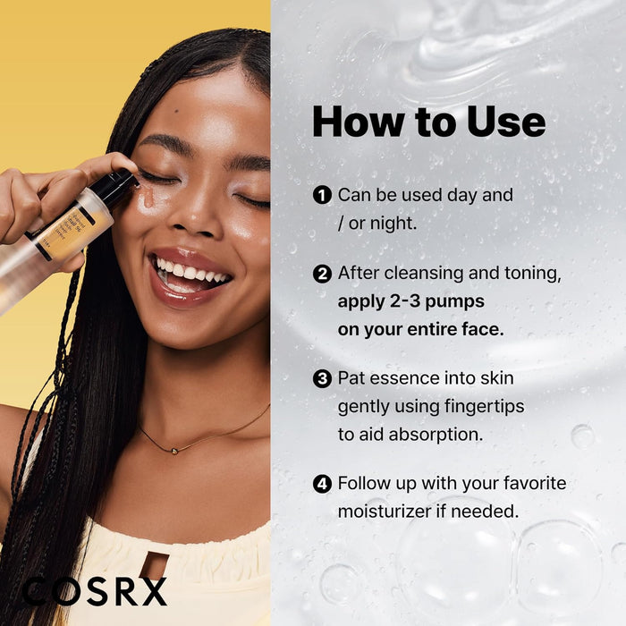 COSRX Snail Mucin Repairing Serum 100ml, Hydrating Serum for Face with Snail Secretion Filtrate for Dull Skin & Fine Lines, Korean Skin Care, Stocking Stuffers for Women