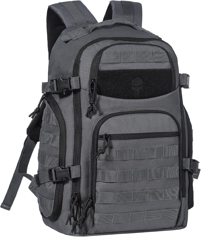 TRAILKICKER Tactical Laptop Backpack Military Backpack for Men Black Tactical Bag Backpack