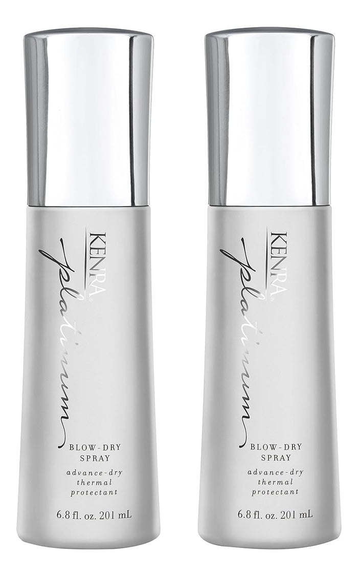 Platinum Blow-Dry Spray | Time-Saving Heat Protectant | Detangles, Smooths, and Softens | Eliminates Frizz & Resists Humidity | Medium To Coarse Hair