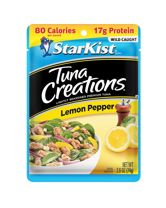 StarKist Tuna Creations, Deli Style Tuna Salad, Single Serve Pouch, 3 oz (Pack of 5)