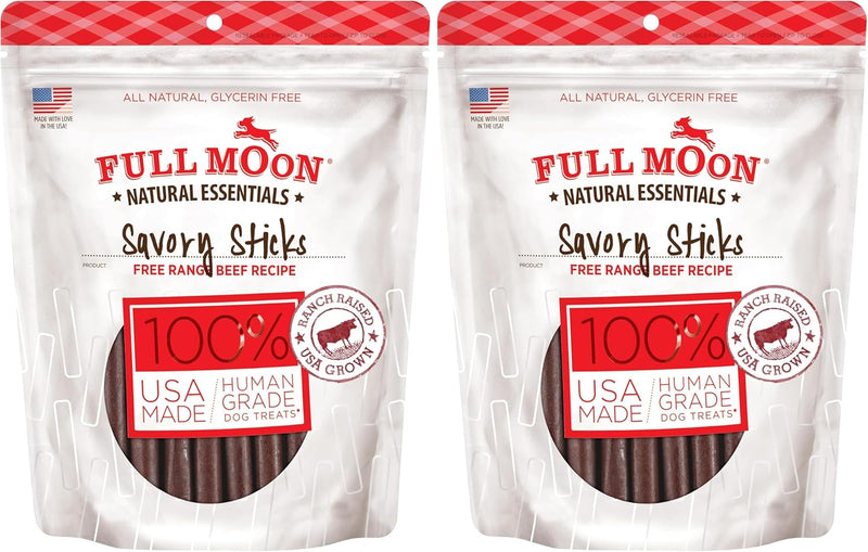 Full Moon All Natural Human Grade Dog Treats, Essential Duck Savory Sticks 22.0 oz