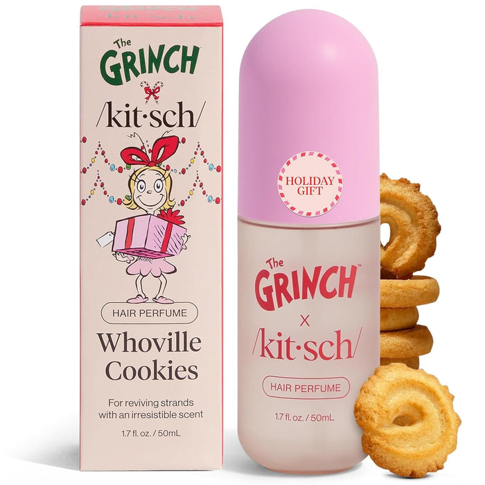 Kitsch Hair Perfume for Women - Warm Sugar | Clean, Deodorizing & Patented Odor-Eliminating Technology Hair Spray & Body Mist - Freshen Hair, Body & Pillows - Pink Grapefruit & Vanilla Scent - 50mL