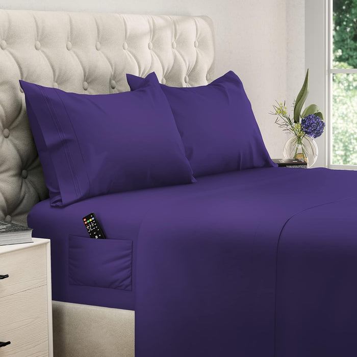 Twin XL Sheets 4pcs XL Twin Sheet Set Twin XL Fitted Sheet Extra Long Twin Sheets XL Twin Fitted Sheet Twin Extra Long Sheet Set Twin XL Bedding Twin XL Fitted Sheets XL Twin Sheets Twin XL Sheet Gray