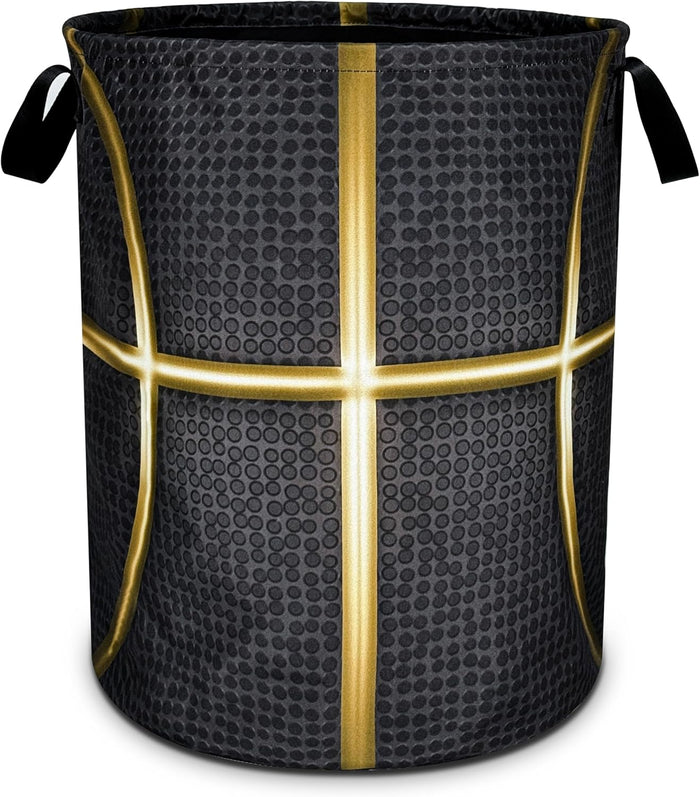 Ethnic Tribal Geometric Pattern Laundry Basket Foldable Oxford Cloth Funny Tote Bag Laundry Hamper Clothes Storage Bucket Toy Organizer For Bathroom/Laundry Storage/Bedroom 18.9x16.5 Inch