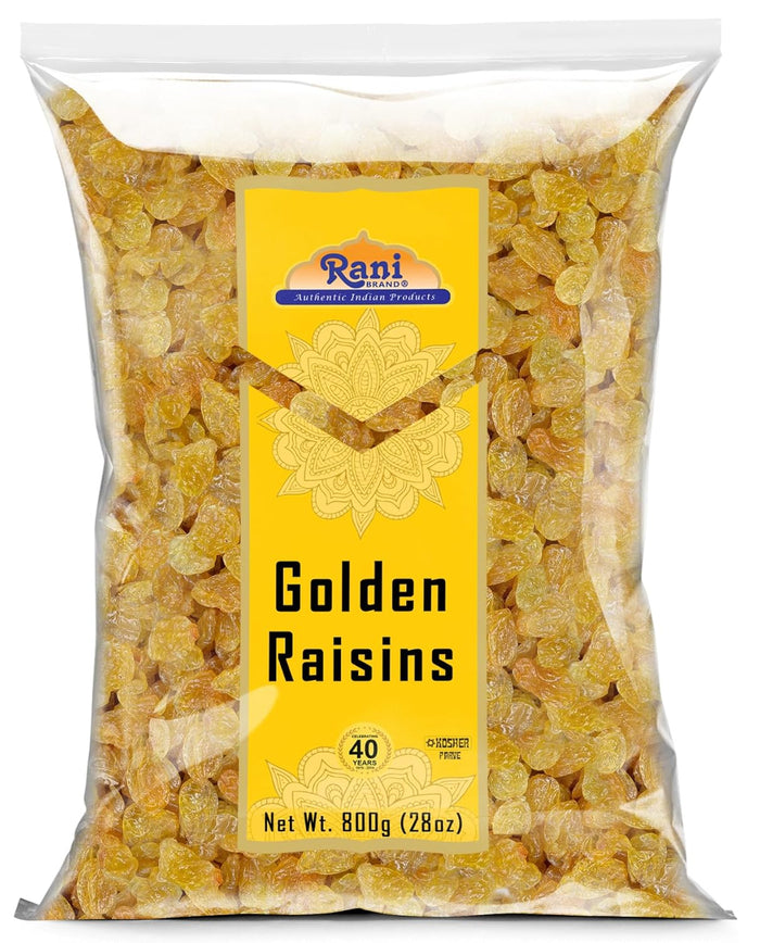 Rani Golden Raisins 7oz (200g) ~ All Natural | Gluten Friendly | NON-GMO | Kosher | Vegan | Product of USA