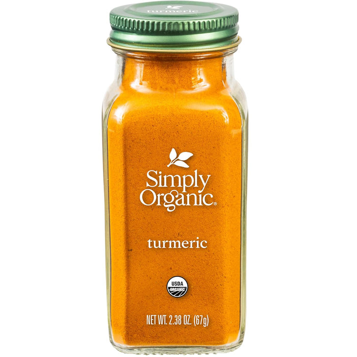 Simply Organic Ground Cumin Seed, 2.31 Ounce Glass Jar, Rich, Warm, Complex Earthy Spice Flavor, Certified Organic, Kosher