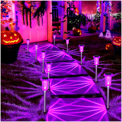 DenicMic Solar Lights LED Waterproof Pathway Lights