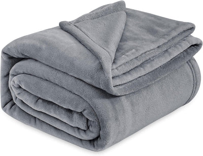 Bedsure Soft Plush Bed Blankets - Lightweight Fuzzy Cozy Luxury Blanket