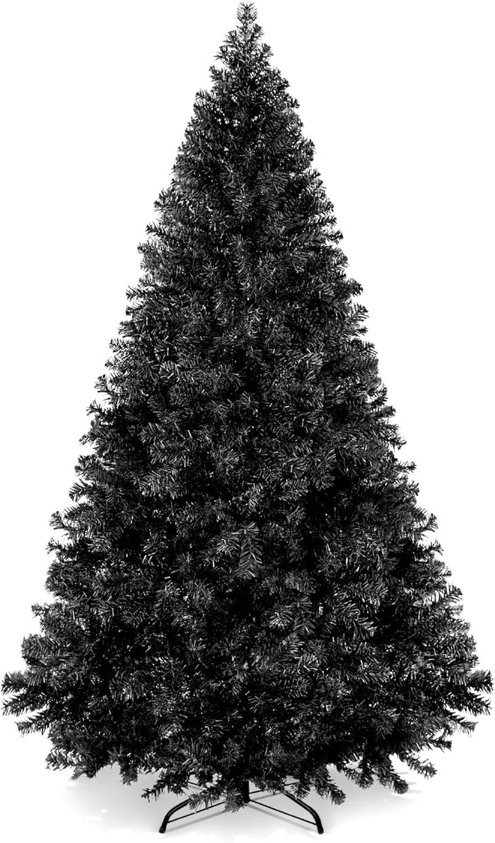 Best Choice Products Artificial Christmas Tree, 6ft Premium Unlit Hinged Design, Dense Branches Realistic Holiday Décor w/Easy Assembly, Base