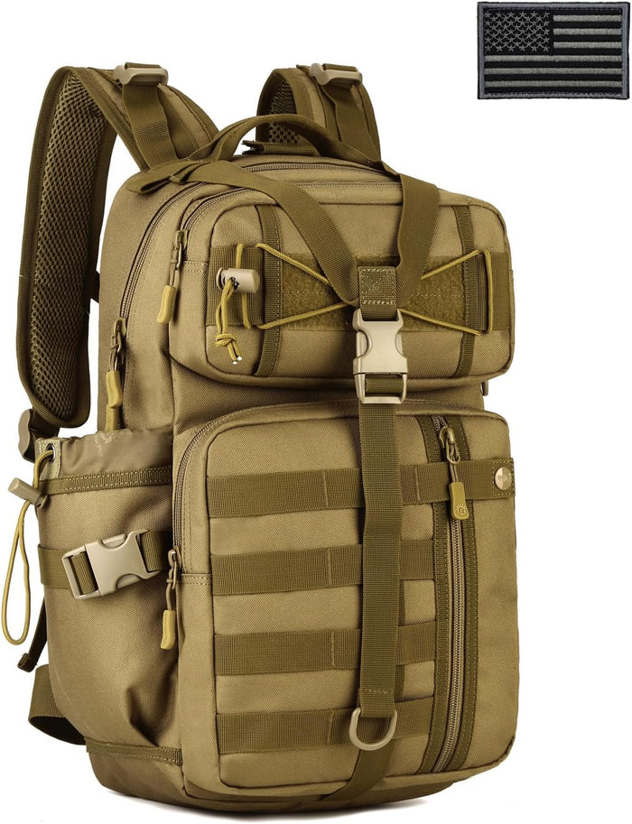ArcEnCiel Hydration Pack Motorcycle Backpack Tactical Bag with Patch without Waterbladder