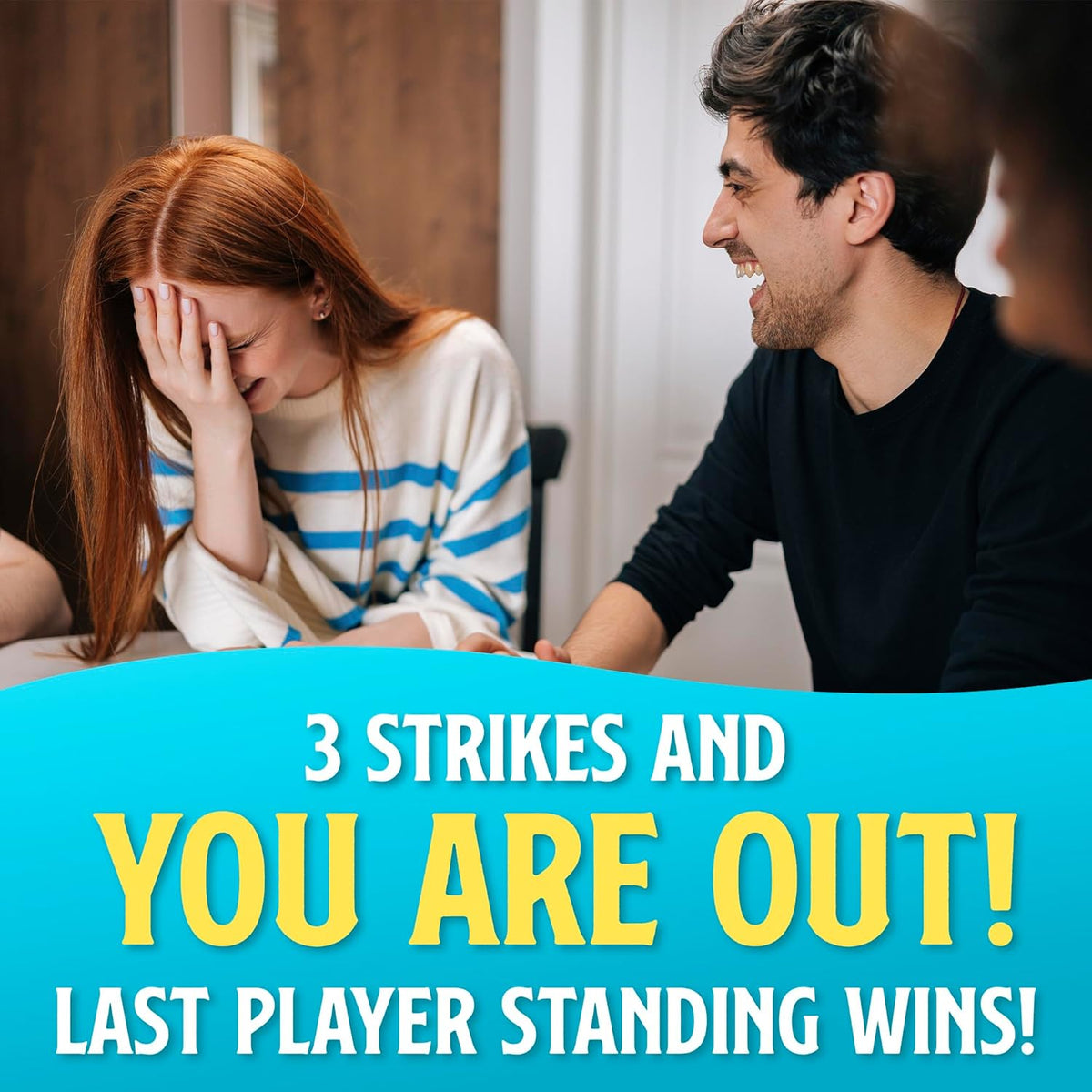 Bamboozled - A Hilariously Fun Bluffing Dice & Card Game. Family-Friendly Party Game for Kids, Teens & Adults. Fast and Easy to Learn