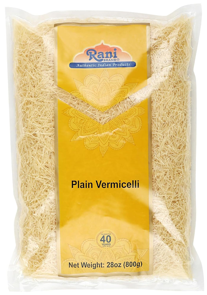 Rani Roasted Vermicelli (Roasted Wheat Noodles) 12.25oz (350g) ~ All Natural | Vegan | NON-GMO | Indian Origin