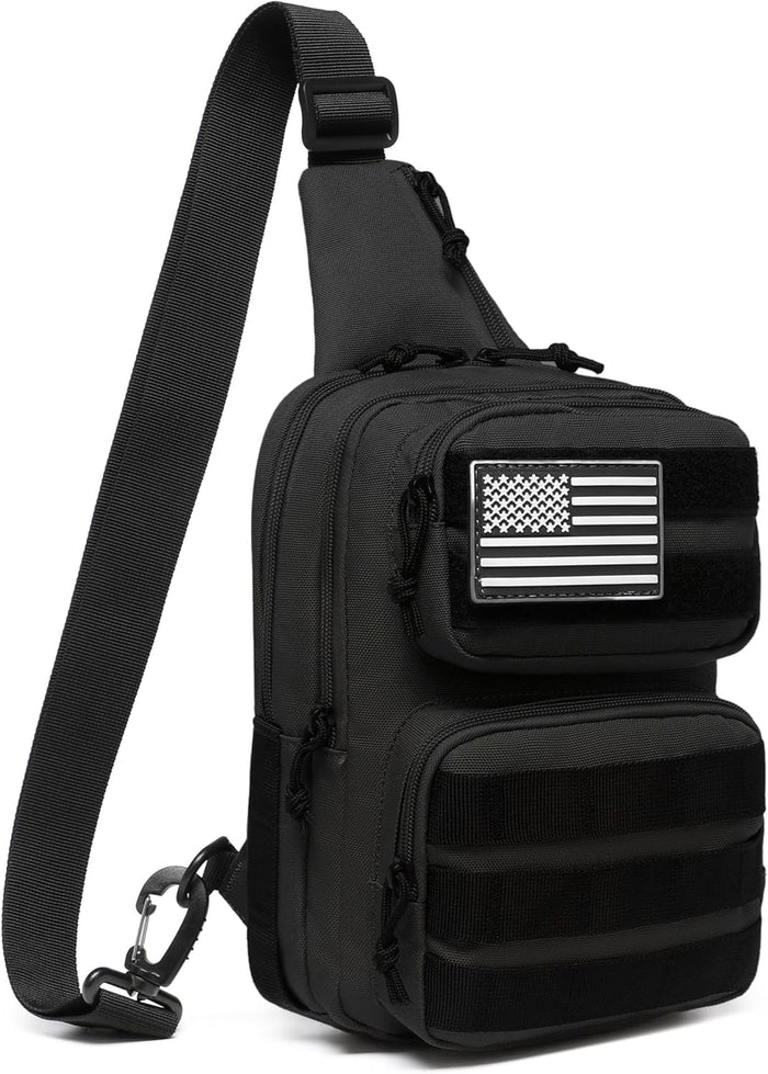 Wotony Tactical Crossbody Bag for Men - Durable Sling Bag with Cross Body Design EDC Shoulder bag