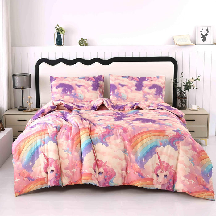 SDY 3PCS Cheetah Comforter Set Queen,Soft Leopard Print Bedding for Kids, Toddler, Girls, Boys