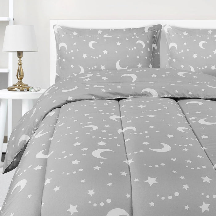Utopia Bedding All Season Unicorn Comforter Set with 2 Pillow Cases, 3 Piece Soft Brushed Microfiber Kids Bedding Set for Boys/Girls, Machine Washable (Twin)