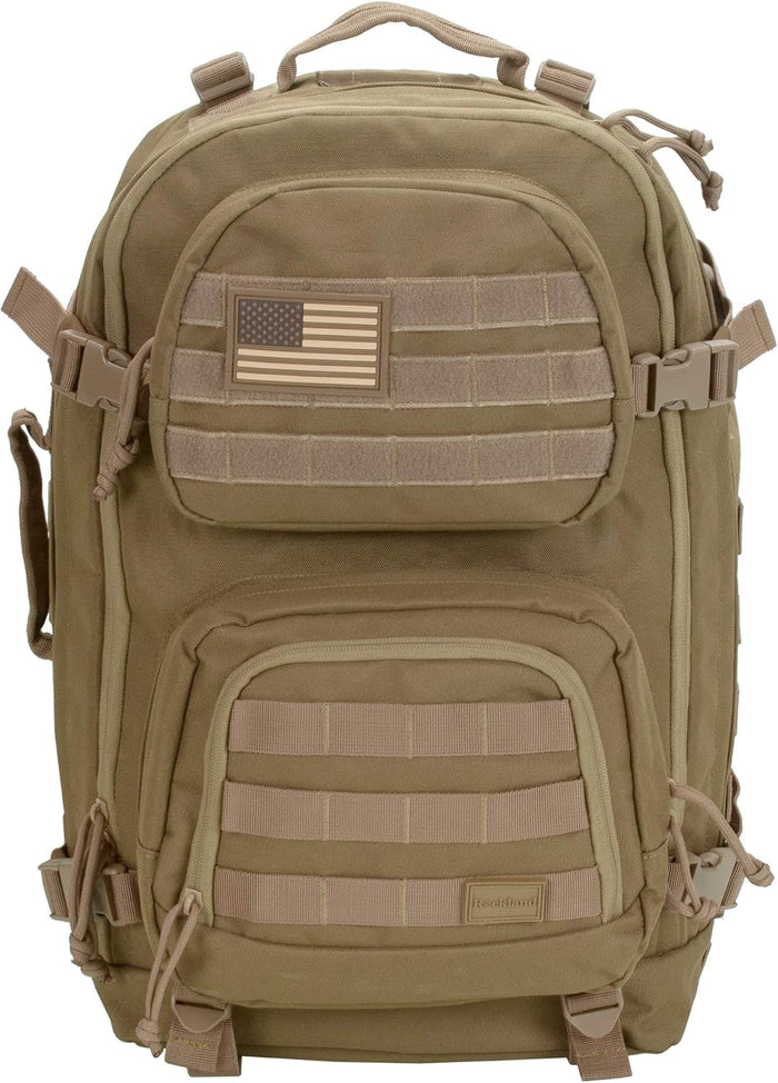 Rockland Military Tactical Laptop Backpack, Black, Large