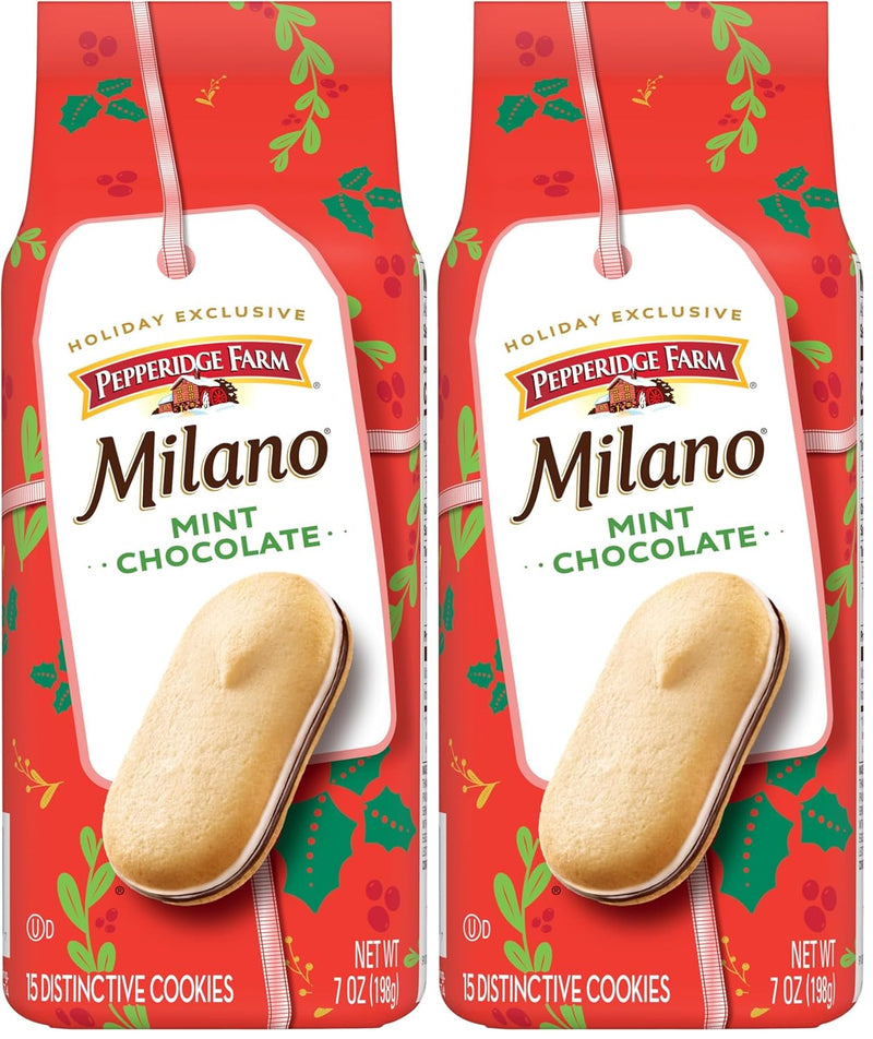 Pepperidge Farm Milano Cookies, Raspberry Chocolate, 7 oz. Bag