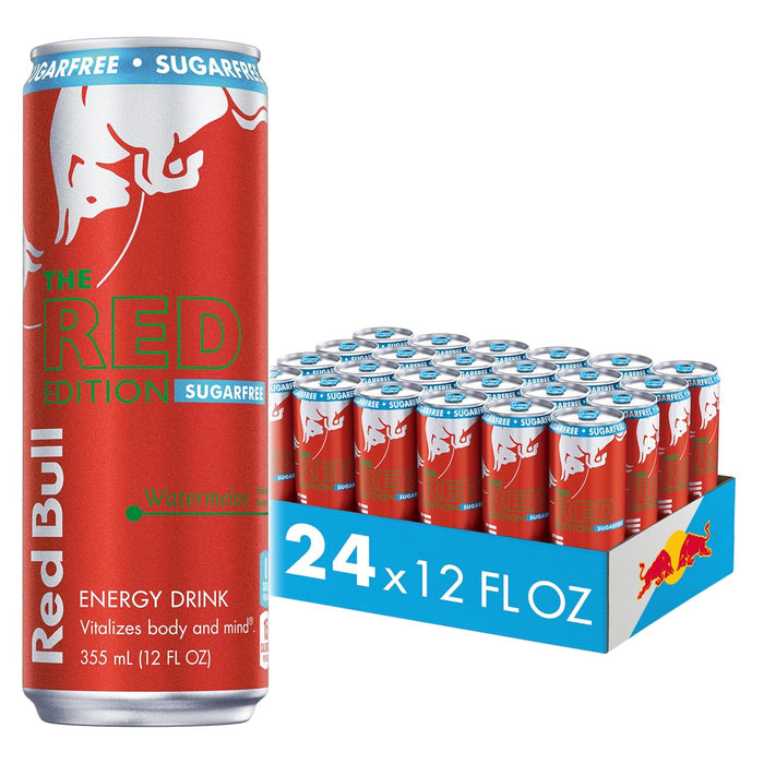 Red Bull Sugar-Free Fuji Apple and Ginger Winter Edition Energy Drink, with 80mg Caffeine plus Taurine & B Vitamins, 8.4 Fl Oz, Pack of 24 Cans