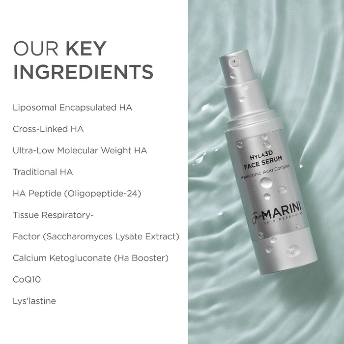 Jan Marini Skin Research Hyla3D® Face Serum - Hylaruonic Acid Complex - 1 Fl Oz