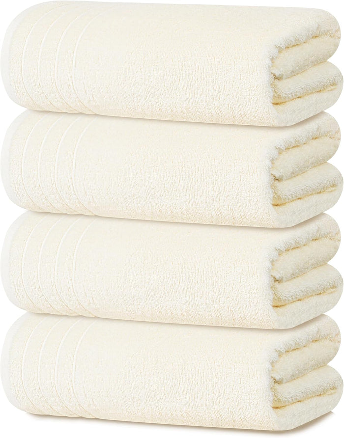 Tens Super Soft Bath Towels, Absorbent Quicker to Dry