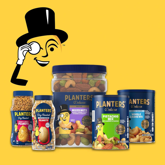 PLANTERS Salted Pecans, Individual Nuts Snack Packs, 7.25 Ounce, Pack of 1