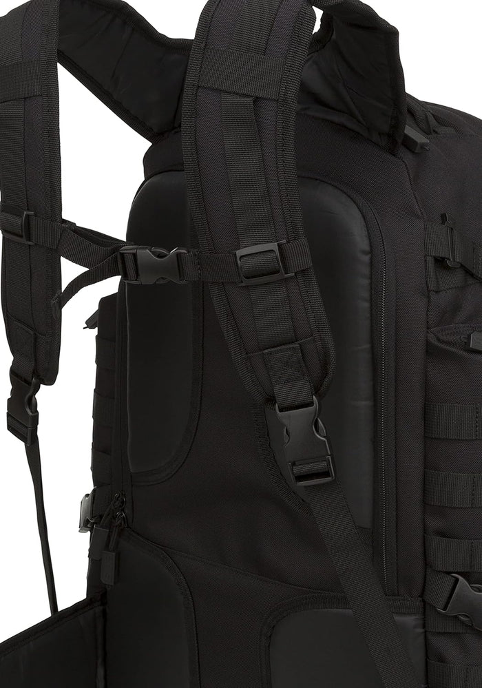 SOG Barrage Tactical Internal Frame Backpack, 64.3-Liter Storage, Black