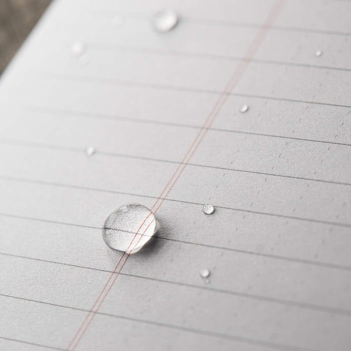 Rite in the Rain Weatherproof Legal Pad, 8.5" x 11", Gray Cover, Legal Pattern (No. LP785)