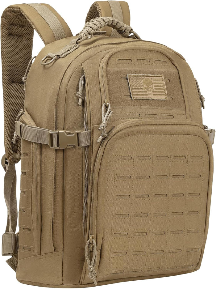 TRAILKICKER Tactical Laptop Backpack Military Backpack for Men Black Tactical Bag Backpack