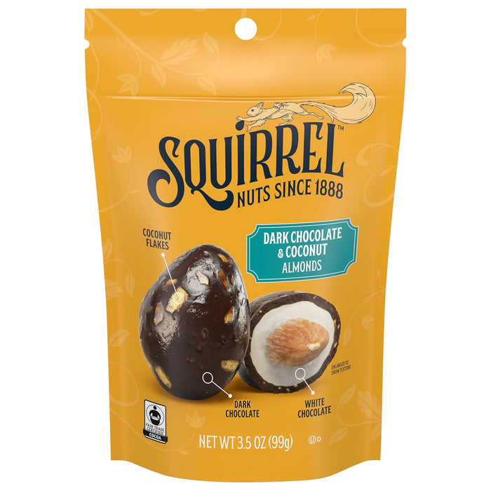 Squirrel Brand Sweet Brown Butter Cashews, 3.5 Ounces Resealable Bag, Gluten Free, Vegetarian