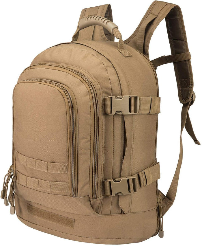 Greencity Laptop Backpacks Tactical 3 Day Expandable Bug Out Bag Classic Case Travel Hiking，Green