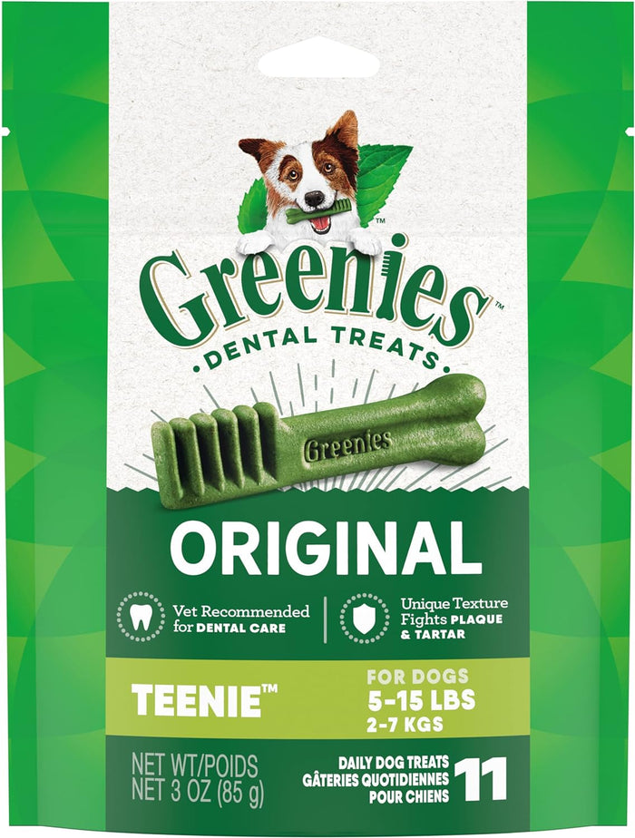 Greenies Original Teenie Dental Dog Treats, 36 oz. Pack (130 Treats)