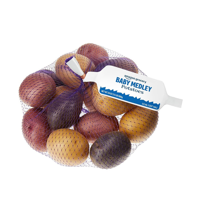 Amazon Grocery, Baby Medley Potatoes, 1.5 Lb (Previously Amazon Fresh, Packaging May Vary)