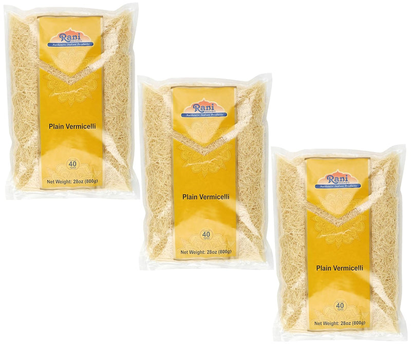Rani Roasted Vermicelli (Roasted Wheat Noodles) 12.25oz (350g) ~ All Natural | Vegan | NON-GMO | Indian Origin