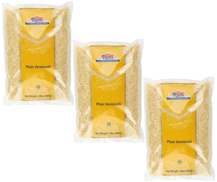 Rani Roasted Vermicelli (Roasted Wheat Noodles) 12.25oz (350g) ~ All Natural | Vegan | NON-GMO | Indian Origin