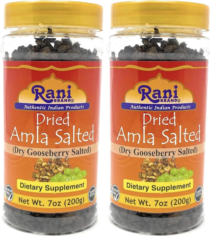 Rani Amla Murabba (Indian Gooseberries in Sugar Syrup) 17.5oz (1.1lbs) 500g Glass Jar ~ All Natural | Vegan | Gluten Free | NON-GMO | No Colors | Popular Indian Condiment, Indian Origin