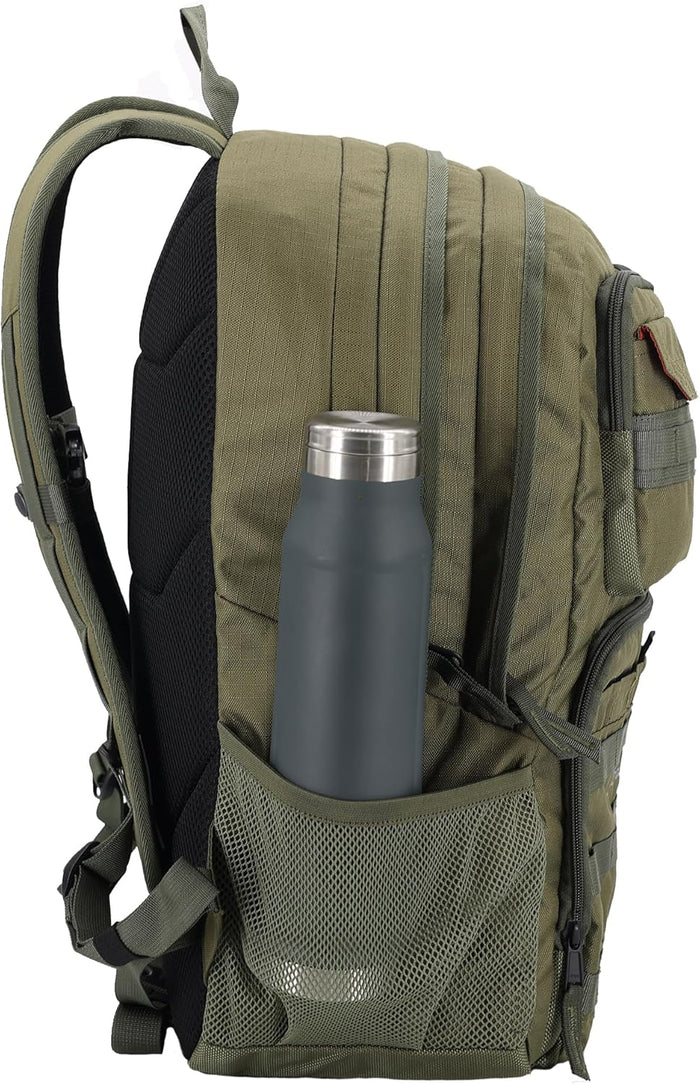 Eddie Bauer Cargo Tactical Backpack | Adventure | Heavy Duty | Outdoor | Water Resistant | 600D Polyester