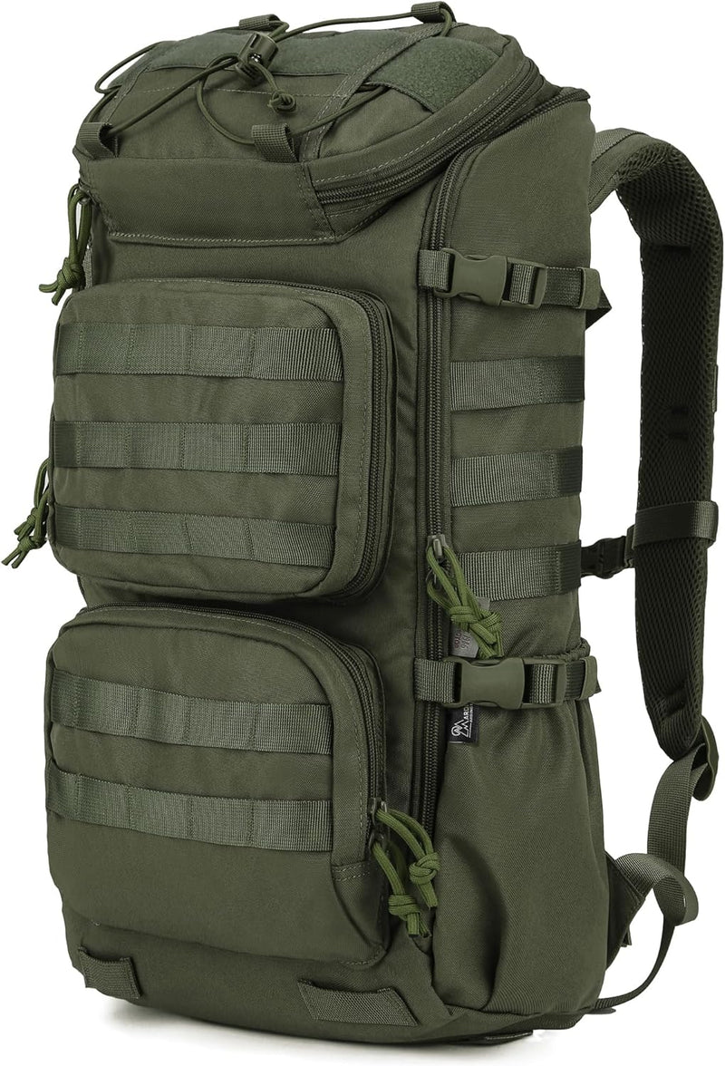 Mardingtop Tactical Backpacks Molle Hiking daypacks for Motorcycle Camping Hiking Military Traveling,25L Backpack