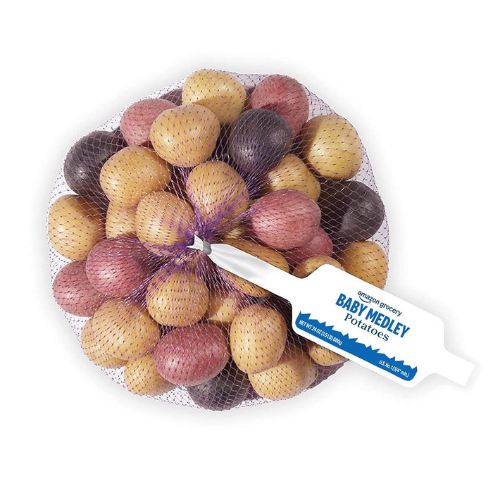Amazon Grocery, Baby Medley Potatoes, 1.5 Lb (Previously Amazon Fresh, Packaging May Vary)