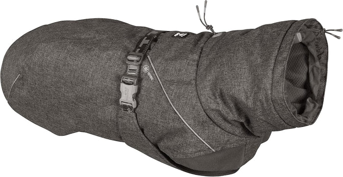 Hurtta Expedition Parka, Winter Dog Coat, BlackBerry, 16XS