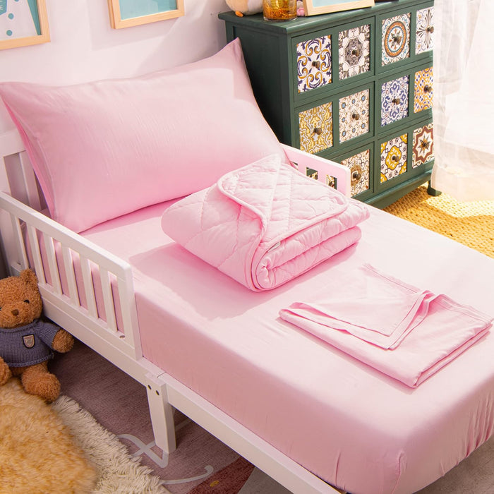 NTBAY Twin Comforter Set with Sheets, 5 Pieces Soft and Breathable Bedding Set, Twin Bed in a Bag, Down Alternative Comforter Set Solid Color All Season, Kids Bedding Set, Aqua