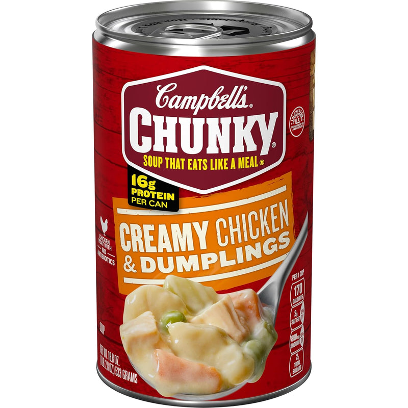 Campbell's Chunky Soup, Spicy Chicken and Sausage Gumbo, 16.1 oz Can (Case of 8)