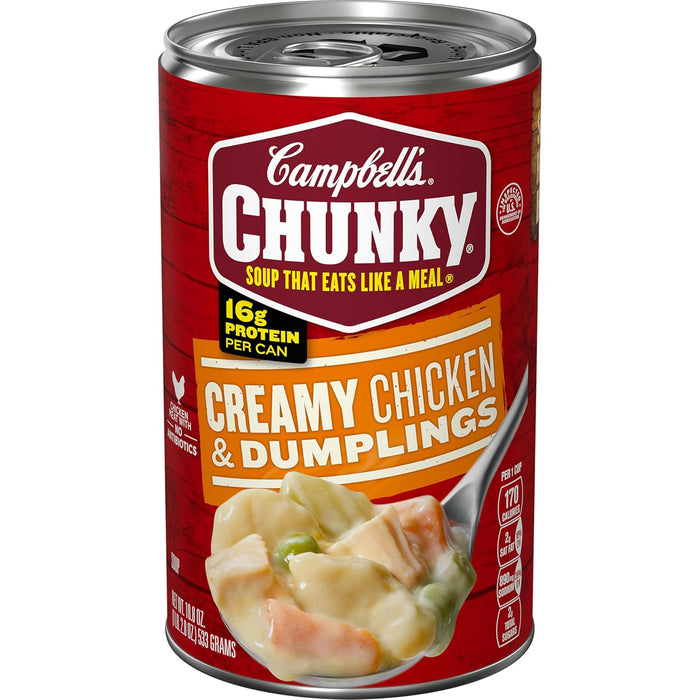 Campbell's Chunky Soup, Spicy Chicken and Sausage Gumbo, 16.1 oz Can (Case of 8)
